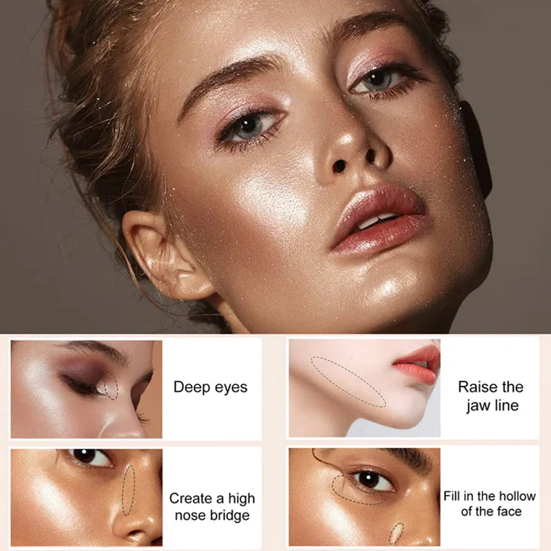 🎉Vente à chaud🎉Poudre de surlignage Stick pailleté pour le maquillage - Image 5