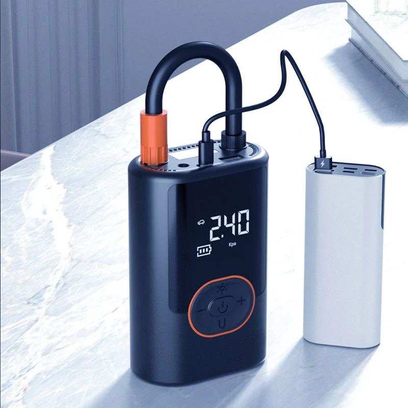 Multifunctional Portable Car Tire Inflator with Light - Image 5